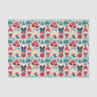 Moderne Zimmer und Pilze Seidenpapier