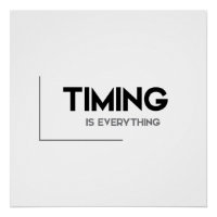 MODERNE Zitate: Timing ist alles