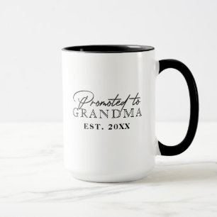 Moderne zu Oma-Geschenk befördert Tasse