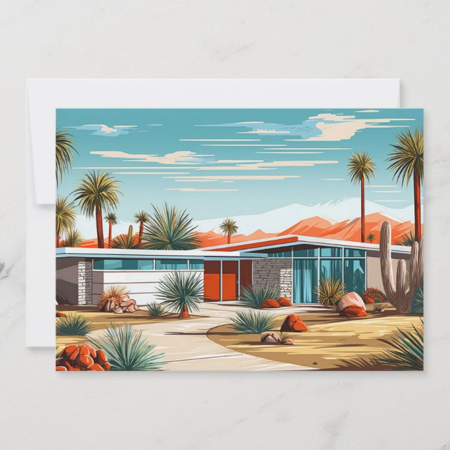 Moderne Zuhause #239 Feiertagskarte (Vorderseite)
