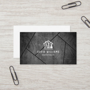 Moderne Zuhause Repair Handyman Business Card Visitenkarte