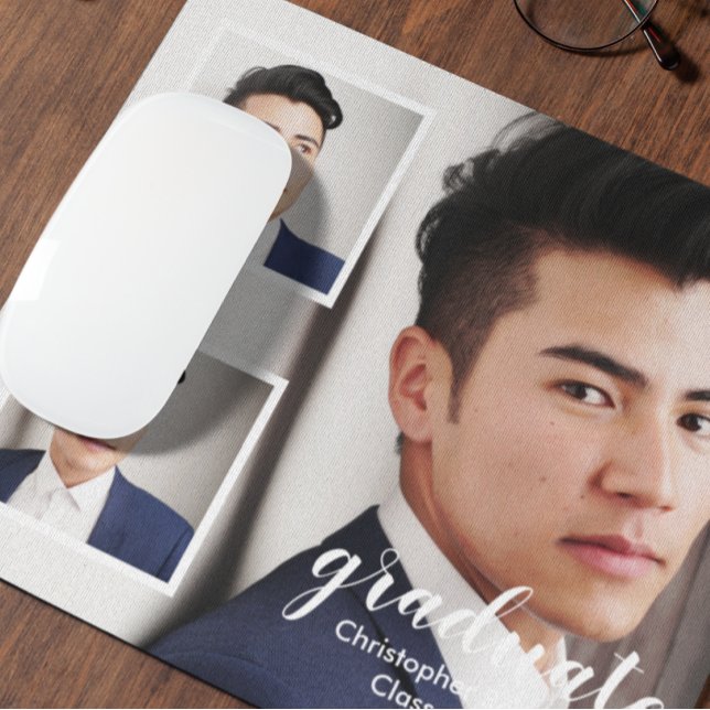 Moderner 3-Foto-Abschluss Mousepad (Von Creator hochgeladen)