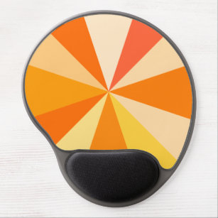 Moderner 60er der Pop-Kunst Funky geometrische Gel Mousepad