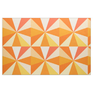 Moderner 60er der Pop-Kunst Funky geometrische Stoff
