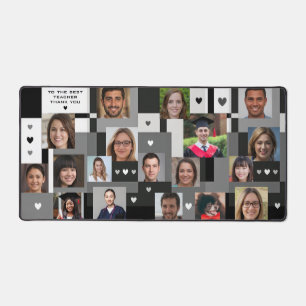 Moderner Abschluss 18 Fotos Bester Lehrer Vielen D Schreibtischunterlage