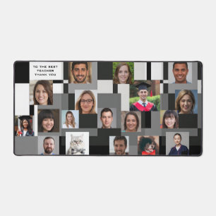 Moderner Abschluss 18 Fotos Bester Lehrer Vielen D Schreibtischunterlage