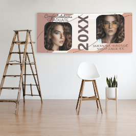 Moderner Abschluss | 2 Abschluss für FotoCollage Banner