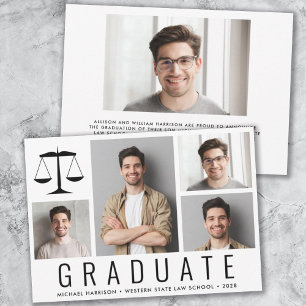 Moderner Abschluss 5 Foto Law School Ankündigung