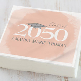 Moderner Abschluss Minimalistisch Mortarboard Oran Serviette