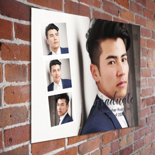 Moderner Abschluss mit 4 Fotos Foliendrucke