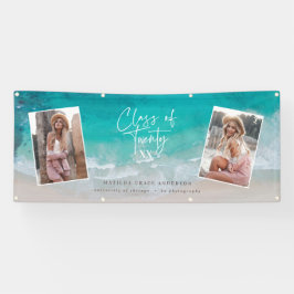 Moderner Abschluss mit mehreren Fotos Banner