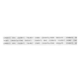 Moderner Abschluss Ribbon Satinband