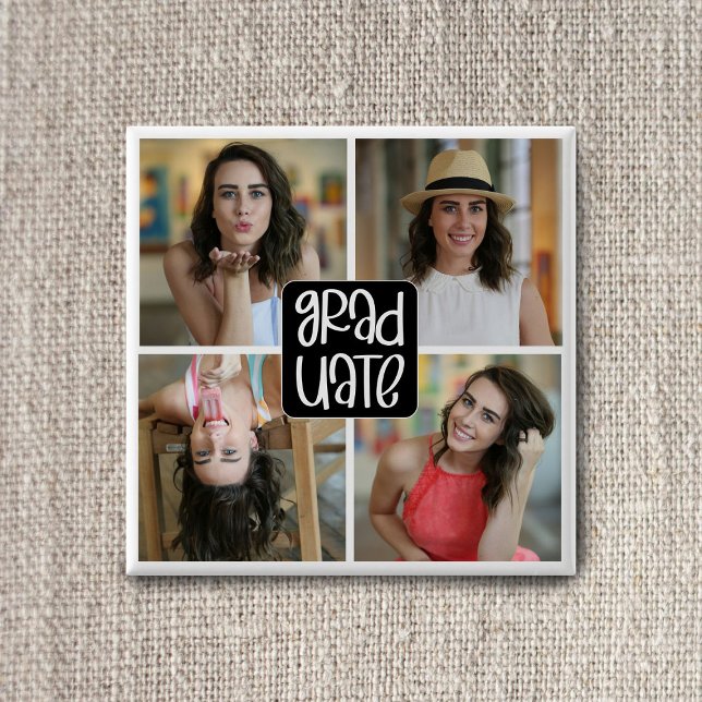 Moderner Abschluss von 4 Grad Graduierung Button (Von Creator hochgeladen)