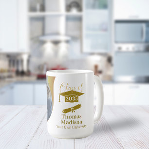 Moderner Abschluss White Gold Wave Kaffeetasse