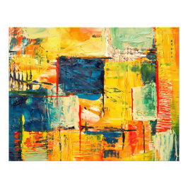 Moderner Abstrakter Ausdruck Fotodruck