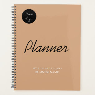 Moderner Abstrakter Businessplan Planer