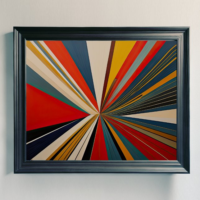 Moderner abstrakter Designfuturismus 4:5 Poster (Von Creator hochgeladen)