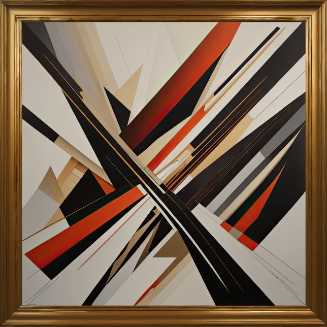 Moderner abstrakter Designfuturismus III Poster (Von Creator hochgeladen)