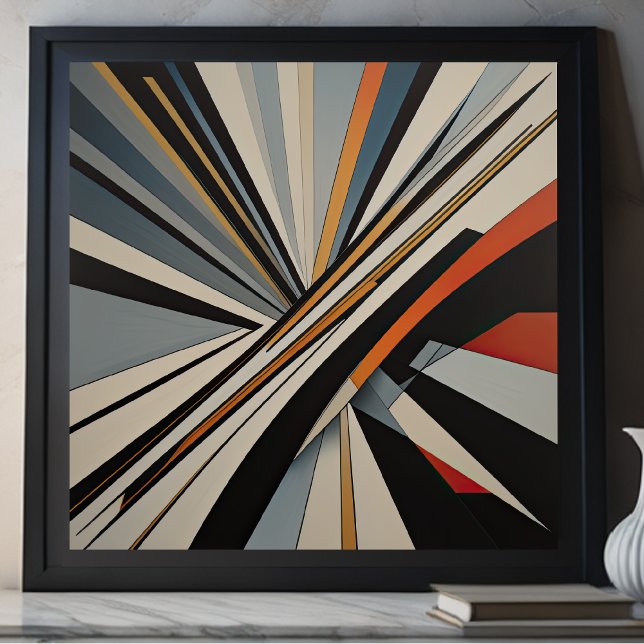 Moderner abstrakter Designfuturismus IV Poster (Von Creator hochgeladen)