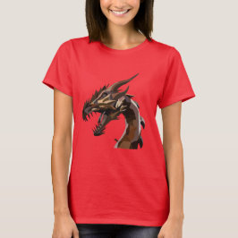 Moderner Abstrakter Drache T-Shirt