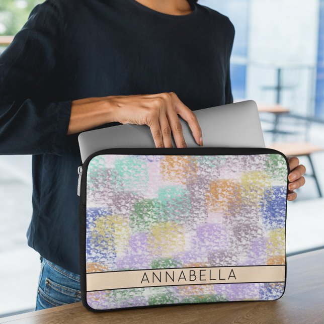 Moderner Abstrakter Druck Laptopschutzhülle (Von Creator hochgeladen)