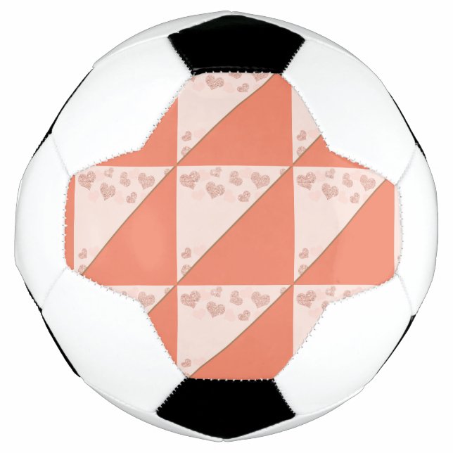 Moderner Abstrakter Fußball Ball zeitgenössischer  (Vorderseite)