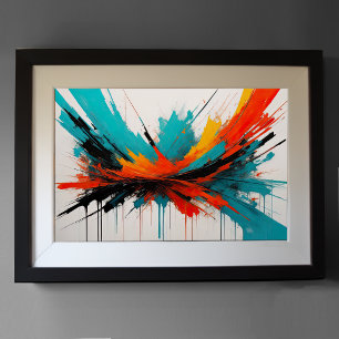 Moderner Abstrakter Impressionismus Minimalismus 3 Poster