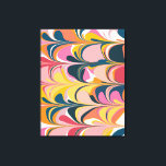 Moderner Abstrakter Marmorwirbel in Rosa und Gelb Leinwanddruck<br><div class="desc">Mit dieser farbenfrohen,  Abstrakten,  marbelierten Grafik-Design-Leinwand können Sie Ihren Wänden einen fröhlichen Stil und Farbe verleihen.</div>