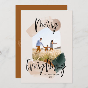 Moderner abstrakter Rostbogen Foto Weihnachtsfeier Ankündigung