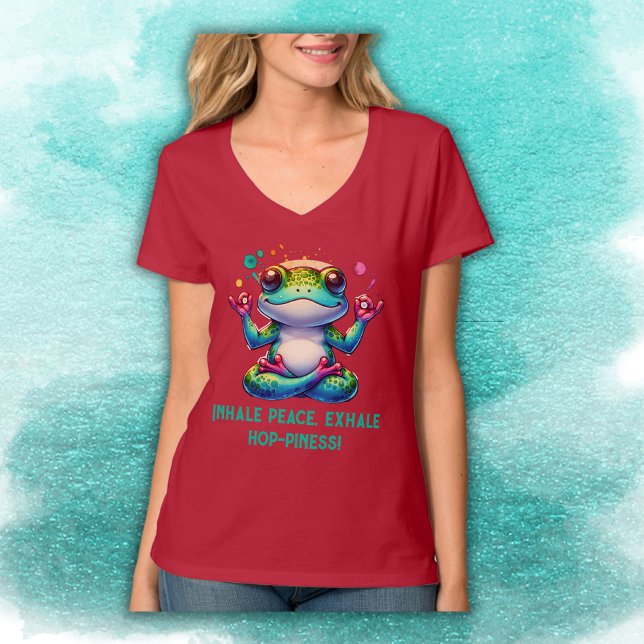 Moderner atemberaubender Frosch | T-Shirt (Von Creator hochgeladen)