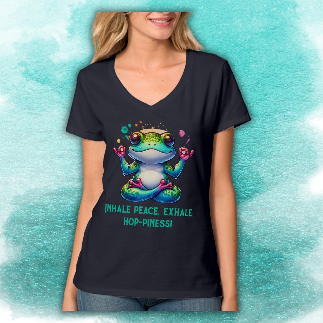 Moderner atemberaubender Frosch | T-Shirt (Von Creator hochgeladen)