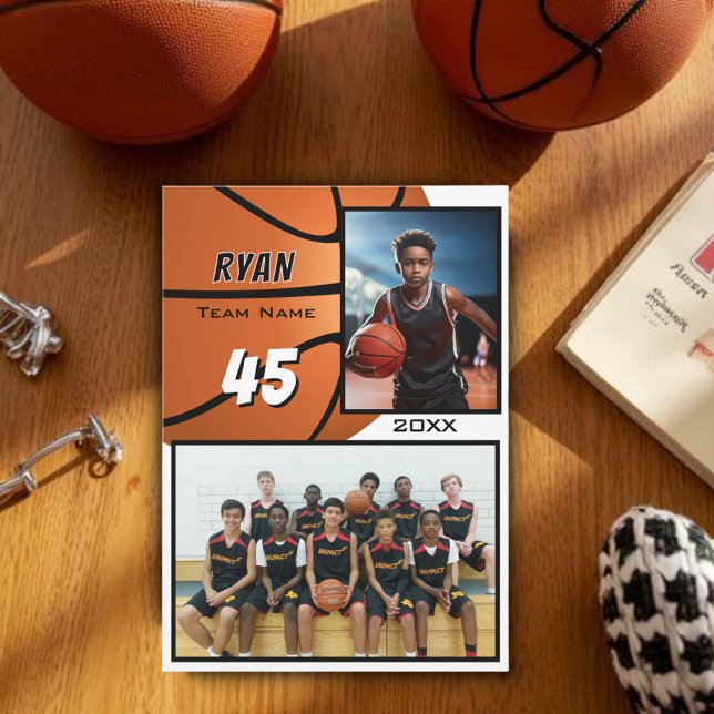 Moderner Basketballspieler-Team-Foto-Memory-Mate (Von Creator hochgeladen)