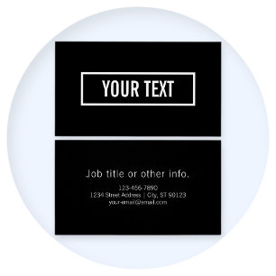 Moderner bearbeiteter Text in weißem Logo-Rahmen