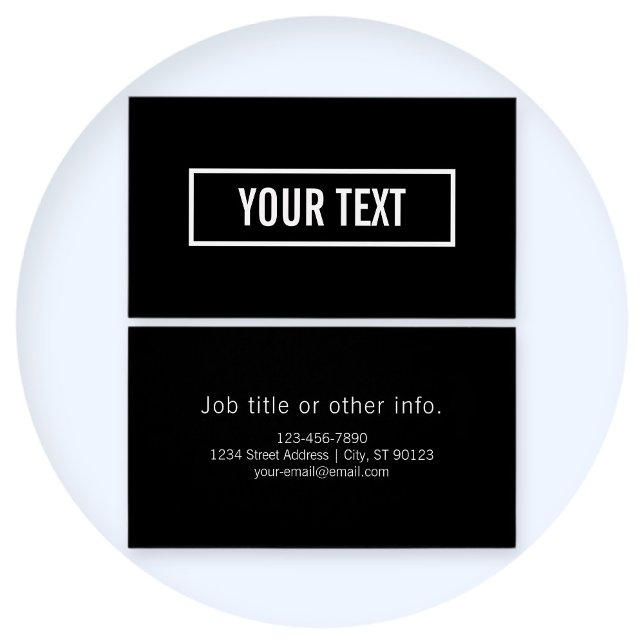 Moderner bearbeiteter Text in weißem Logo-Rahmen (Von Creator hochgeladen)