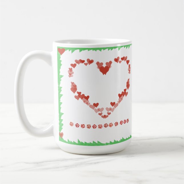 Moderner Becher Kaffeetasse (Links)