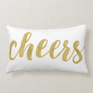 Moderner Beifall im Goldfestlichen Feiertag Lendenkissen