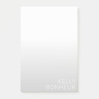 Moderner, benutzerdefinierbarer Name | Grau Gradie