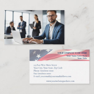 Moderner Berater - Tech Freelancers Visitenkarte
