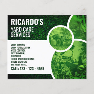 Moderner beruflicher grüner Flyer