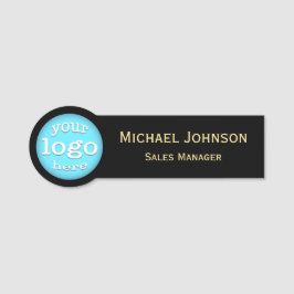 Moderner Beruflicher Mitarbeiter für kundenspezifi Namensschild