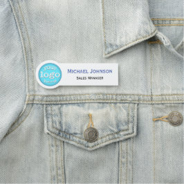 Moderner Beruflicher Mitarbeiter für kundenspezifi Namensschild