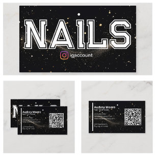 Moderner Beruflicher QR-Code Visitenkarte