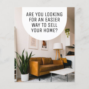 Moderner Beruflicher Realtor Einfache Broschüre Fl