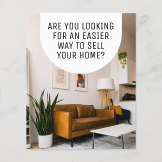Moderner Beruflicher Realtor Einfache Broschüre Fl