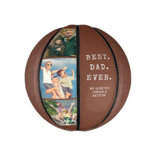 Moderner BEST VATER EVA 3 Fotos Personalisiert kun Mini Basketball