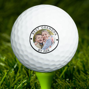 Moderner BESTER OPA VON PAR Foto Golfball