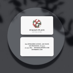 Moderner bester Salat in der Stadt Beruflich Visitenkarte