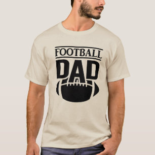 Moderner bester Vater je Daddy Football T-Shirt