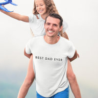 Moderner Bester Vater je Vatertag B & W | Prämie