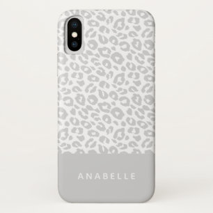 Moderner blasser grauer und weißer Case-Mate iPhone hülle